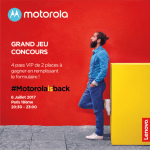 🔥 Concours : gagnez vos pass VIP pour la soirée de lancement du Moto Z2 Play !