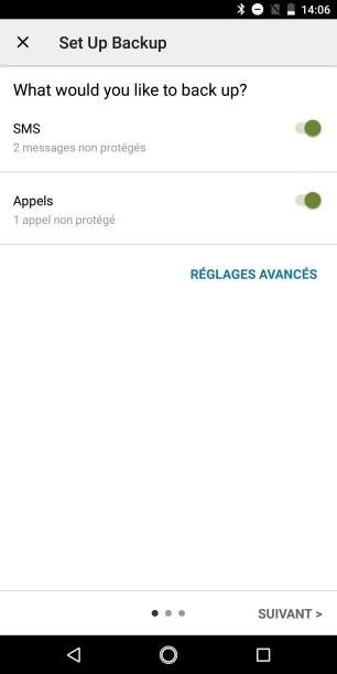 SMS Backup sauvegarde des message (1)