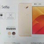 Un Asus ZenFone 4 Selfie Lite apparait en image sur le web