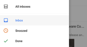Google Inbox : il est désormais possible d’afficher plusieurs boites de réception en même temps