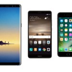 Samsung Galaxy Note 8 vs Apple iPhone 7 Plus vs Huawei Mate 9 : quelle est la meilleure phablette ?