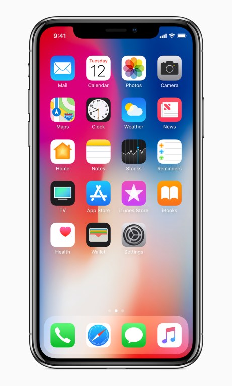 iphonex-front-homescreen