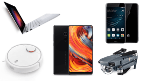 Les 6 produits tech les plus intéressants à importer : du Xiaomi Mi Mix 2 au DJI Mavic Pro