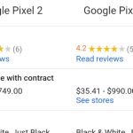 Google permet désormais de comparer les caractéristiques de deux appareils