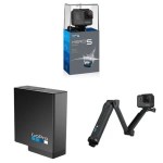 🔥 Bon plan : GoPro HERO5 Black + Batterie rechargeable GoPro HERO5 + GoPro 3-Way à 369 euros