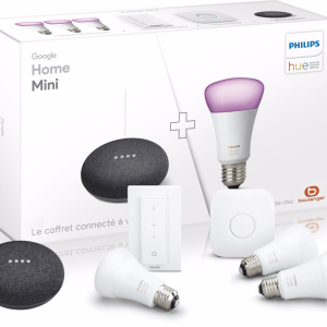 🔥 Bon plan : plusieurs packs complets Google Home, avec ampoules Philips Hue et Chromecast 2