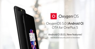 OnePlus 5 : la mise à jour vers Android Oreo (8.0) est disponible