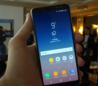 L'écran du Galaxy A8 (2018)