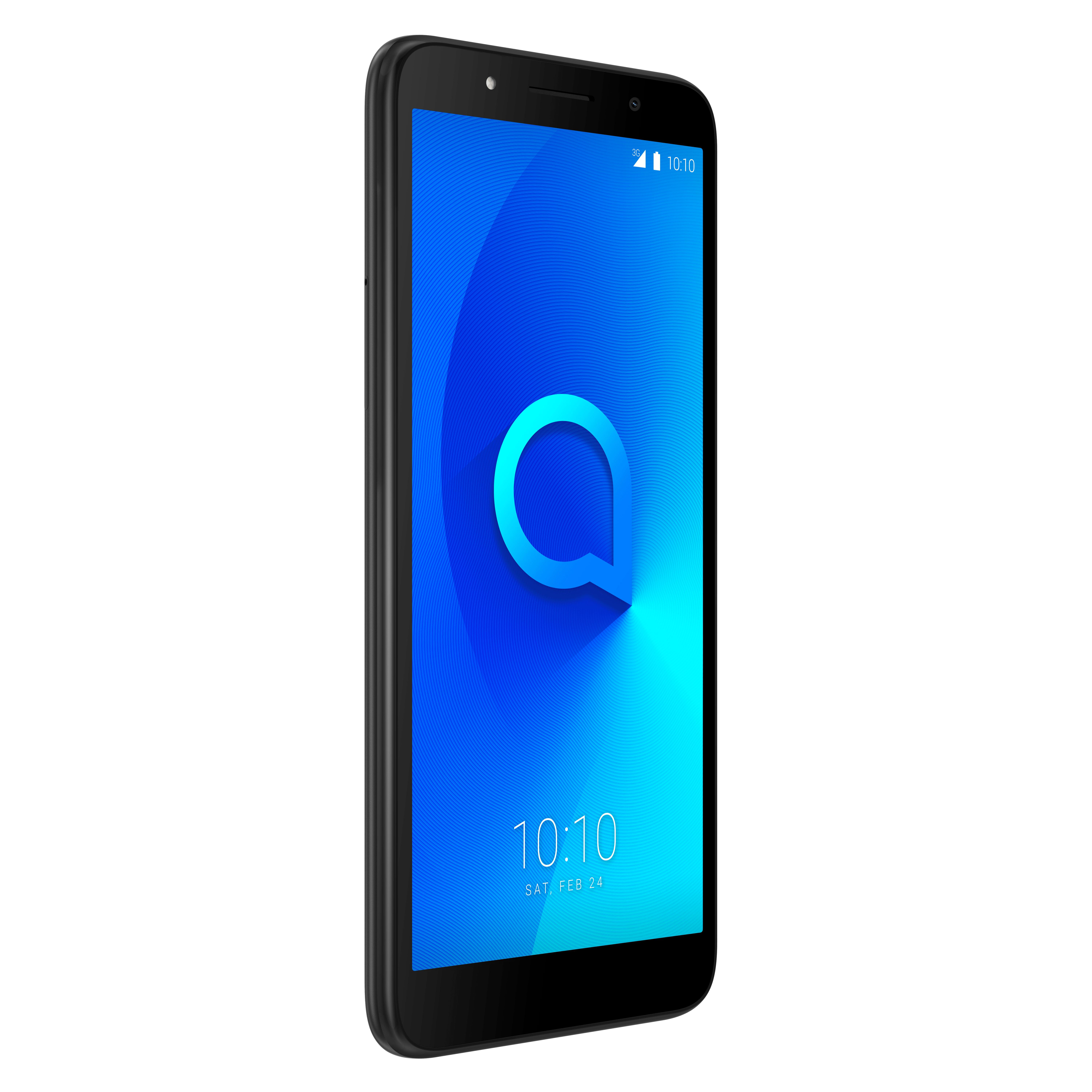Alcatel 1C_Metallic Black_Front Left