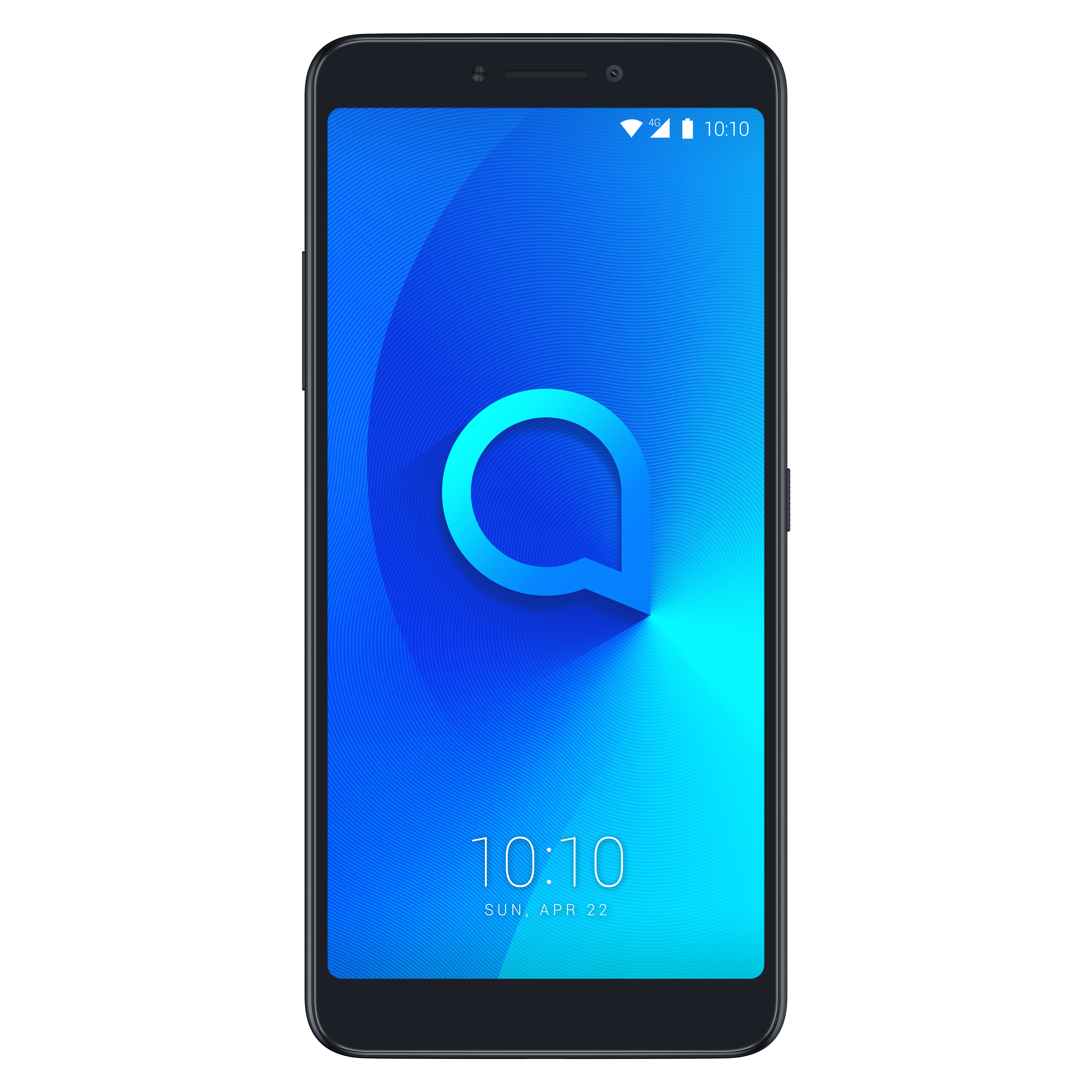 Alcatel 3V_Spectrum Black_Front(with UI)