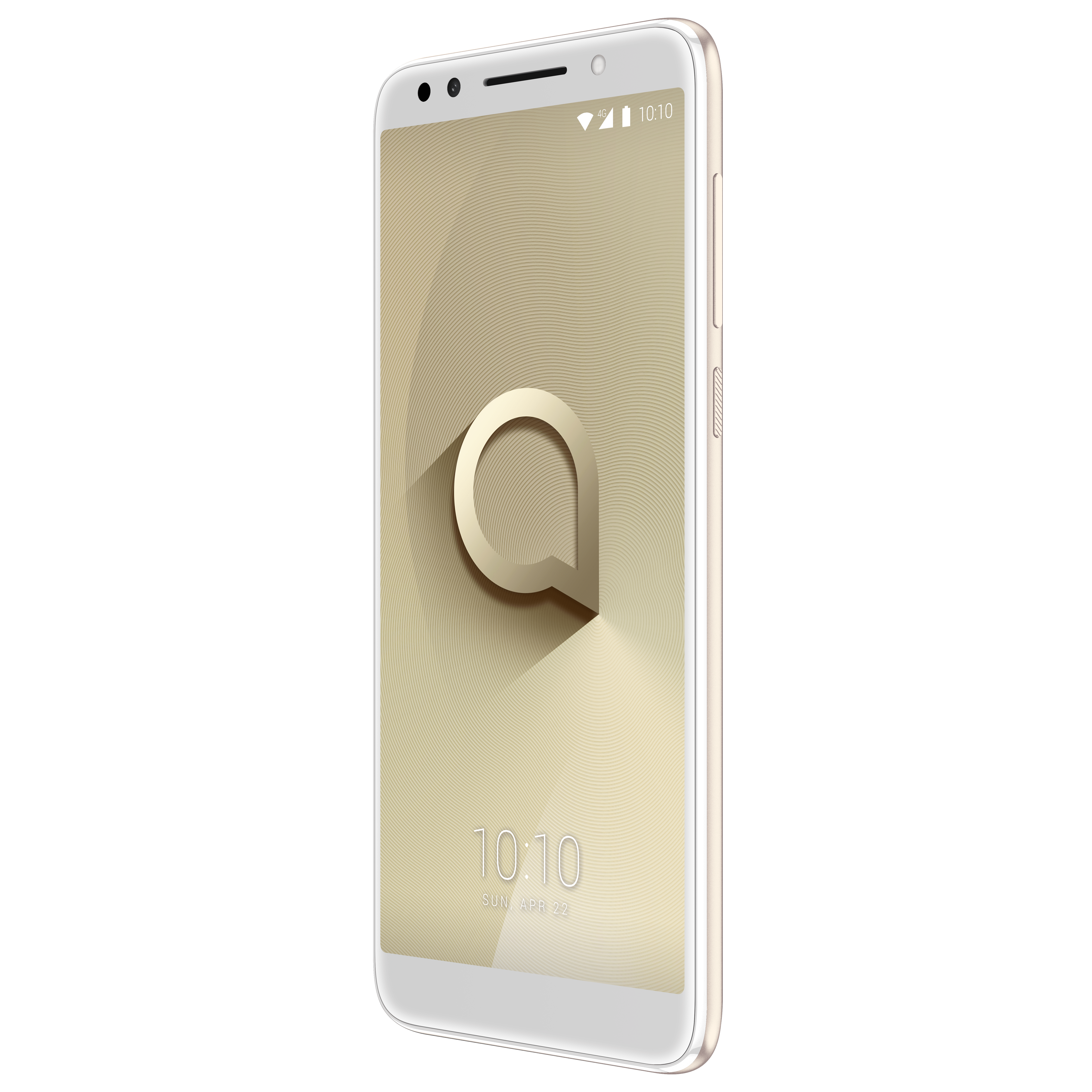 Alcatel 3X_Metallic Gold_Front Right