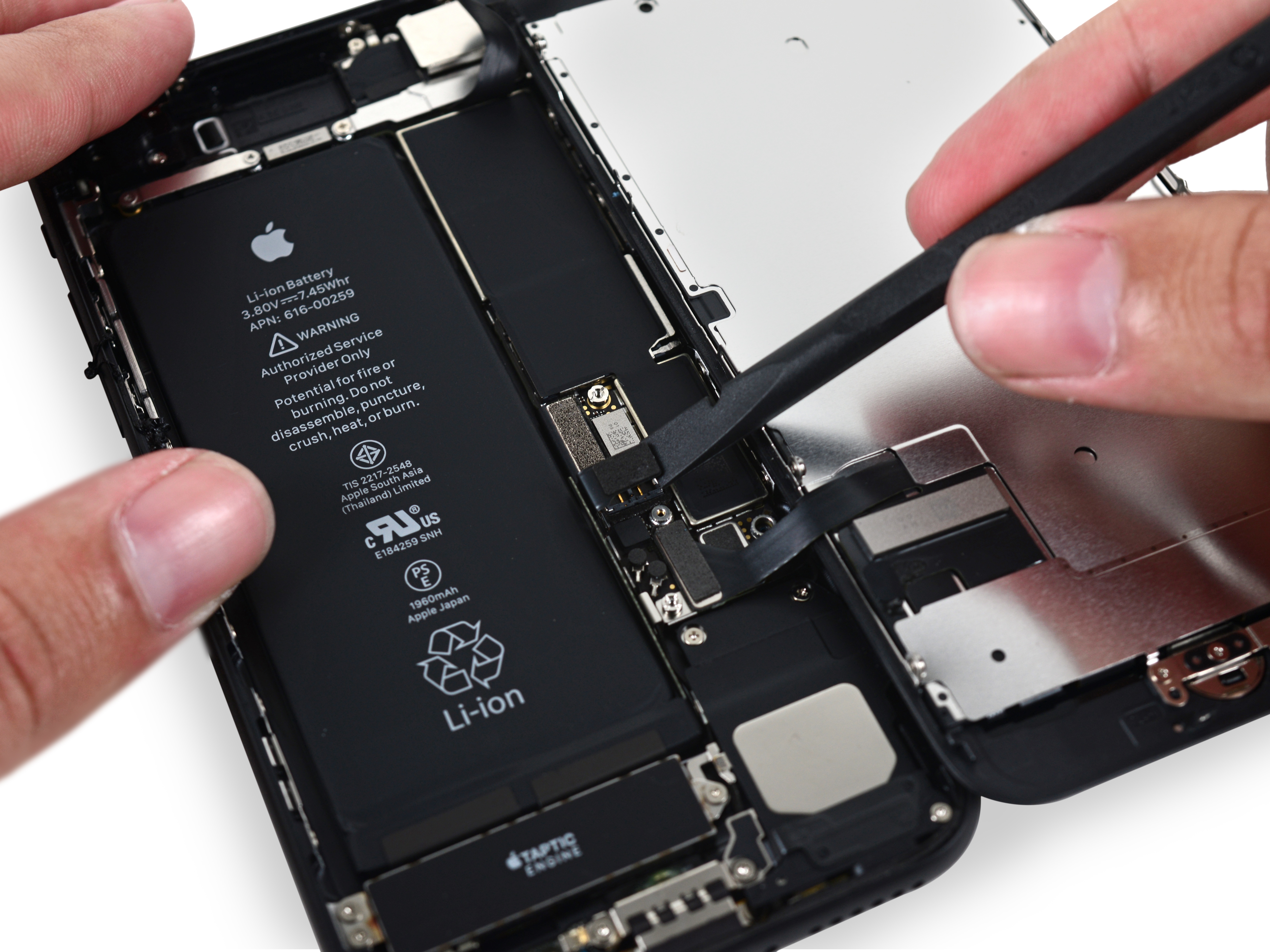 La batterie de l'iPhone 7