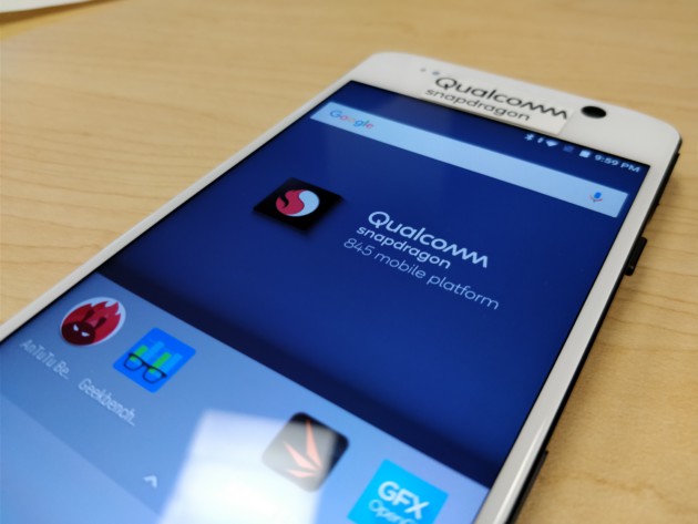 Une plateforme de test Qualcomm