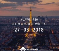 Huawei P20 Paris conference