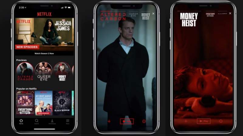 Netflix s&rsquo;attaque à TikTok et YouTube&nbsp;: la plateforme de SVoD annonce l&rsquo;arrivée imminente des vidéos verticales