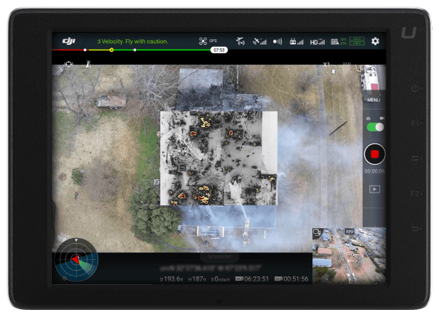 Structure Fire UI screengrab