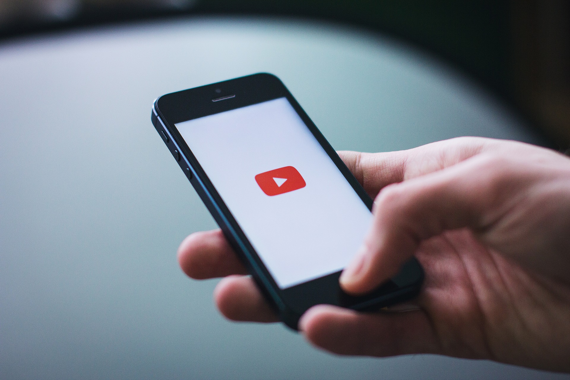 YouTube sur un smartphone