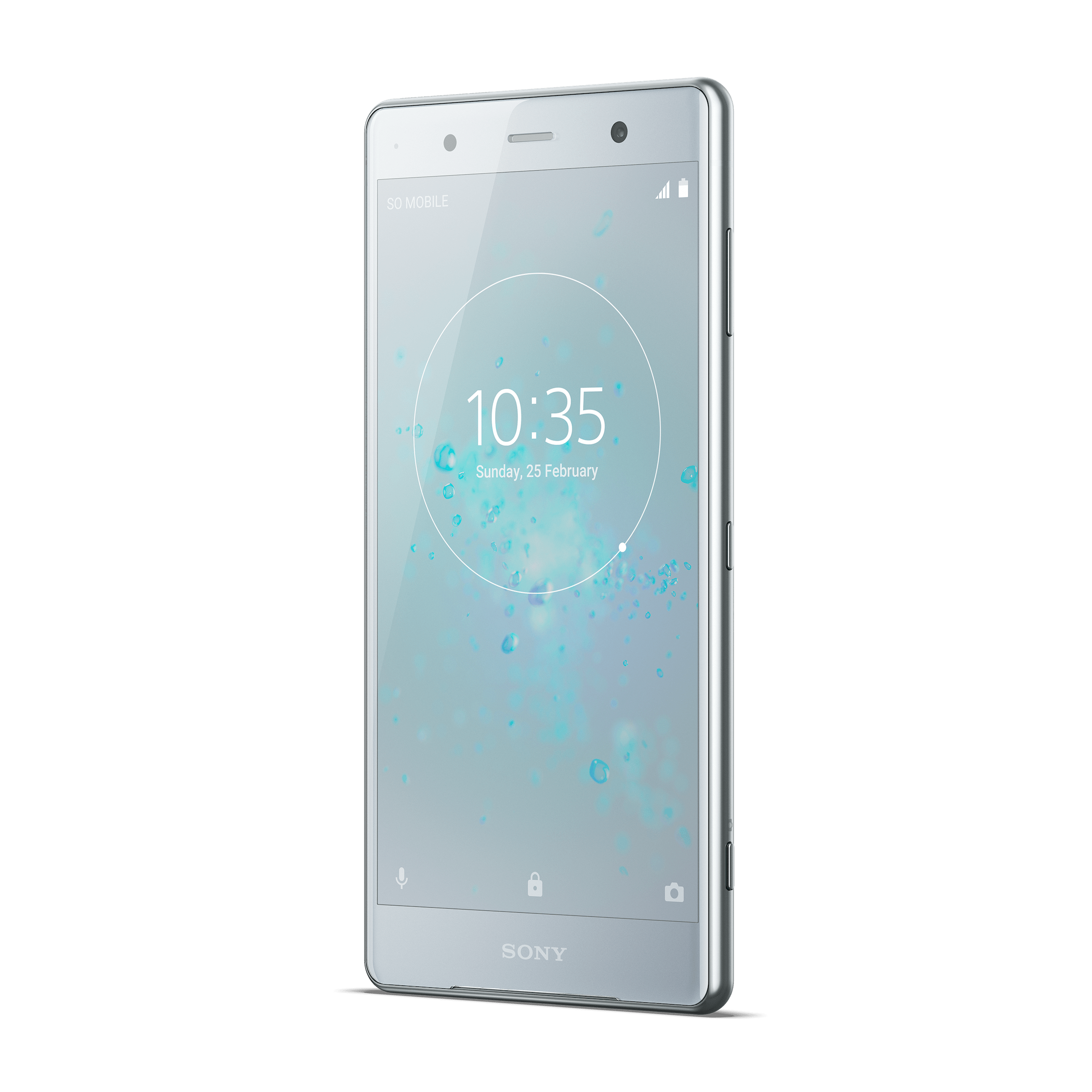 06_Xperia_XZ2 Premium_front40_chrome silver
