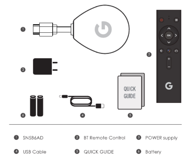 Boitier Google Android TV 4K FCC Avril 2018 (1)