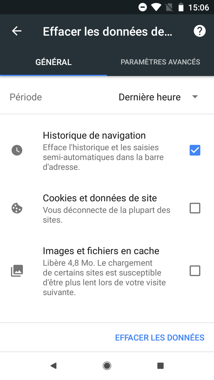 Google Chrome Android supprimer suggestions (6)