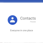 Google Contacts 2.7 : nouveau widget et meilleures suggestions en approche