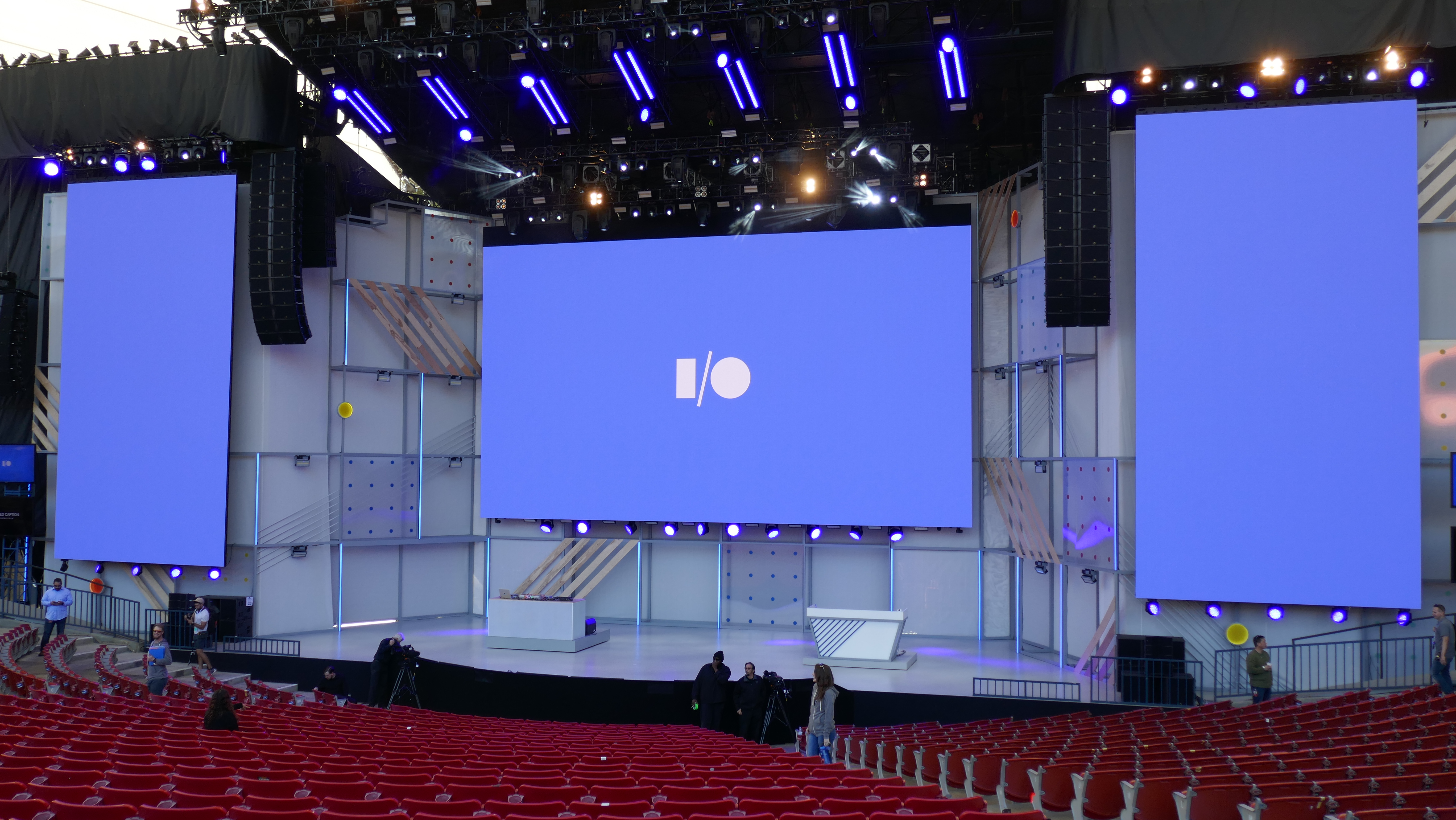 Amphithéâtre de la Google I/O 2018