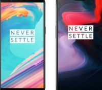 OnePlus 5T OnePlus 6 comparo