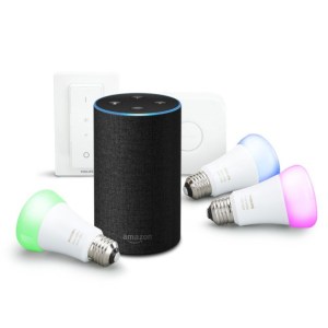 🔥 Bon plan : un pack Amazon Echo avec le kit de démarrage Philips Hue 3 ampoules à 179 euros