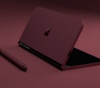 Microsoft Andromeda concept rouge