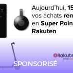 Samsung Galaxy S9 à 540 euros, Chromecast 2 à 28 euros et Xiaomi M365 à 397 euros sur Rakuten