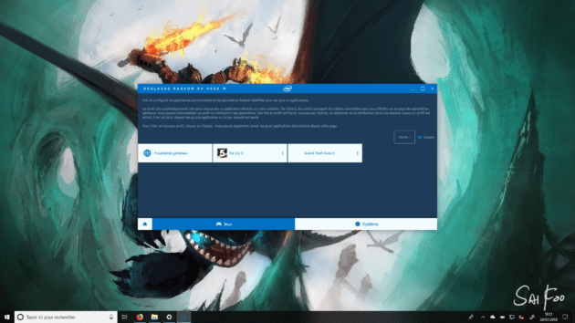 Dell XPS 15 2 en 1 driver radeon