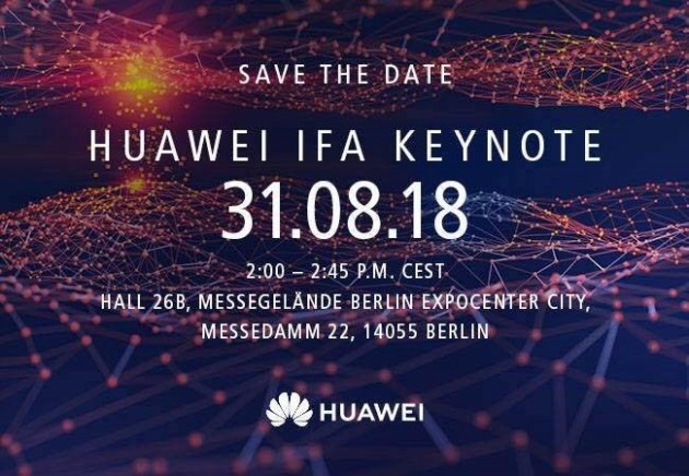 Huawei IFA 2018 conference