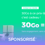 🔥 Prolongation : forfait 4G+ 30 Go pour 10 euros par mois à vie chez RED by SFR