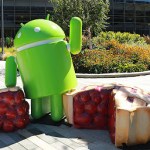 Voici la statue dédiée à Android Pie, elle n’est pas très inspirée