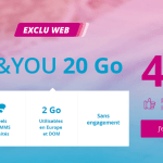 🔥 Bon Plan : un forfait mobile sans engagement B&You 20 Go à 4,99 euros par mois à vie 🔥 Bon Plan : un forfait mobile sans engagement B&You 20 Go à 4,99 euros par mois à vie