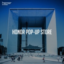 Vous pourrez essayer les produits Honor au 1er pop-up store de la marque à Paris