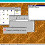 Windows 95 dans une simple application pour Windows 10, macOS, GNU/Linux et Android