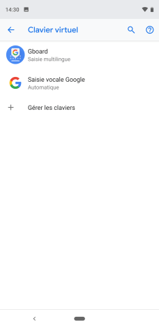 Google Pixel 3 clavier virtuel tuto captures (3)