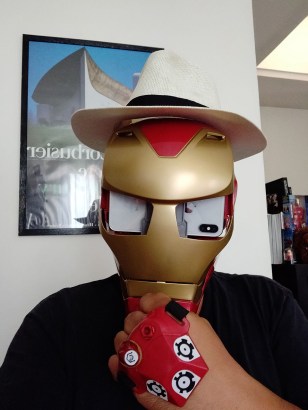 Hasbro iron Man AR Porté Homme chapeau 2