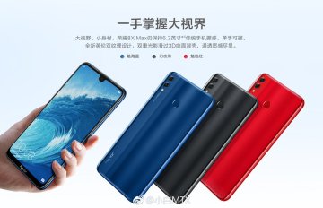 Honor 8X Max leak