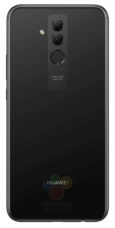 Huawei-Mate-20-Lite noir dos