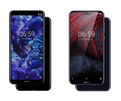 Nokia 6.1 5.1 Plus aout 2018