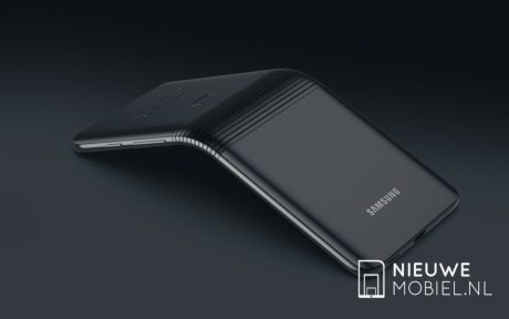 Samsung Galaxy F X pliable foldable phone designer concept (6)