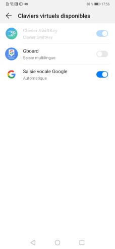 Installation de Gboard 2/4