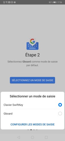Installation de Gboard 4/4