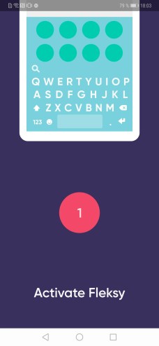 Installation de Fleksy 1/4