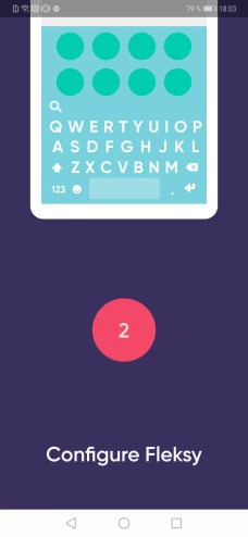 Installation de Fleksy 3/4