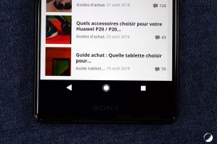 Sony Xperia XZ2 Premium bas