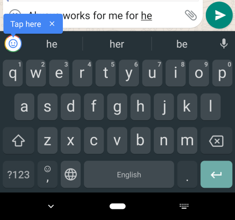 Gboard recherche intelligente 2