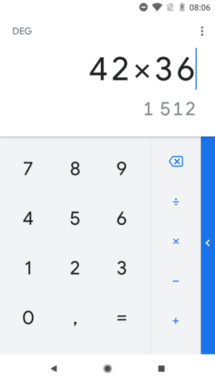 Google Calculatrice 75 frd (2)